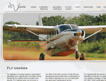 Tablet Screenshot of flyuganda.com